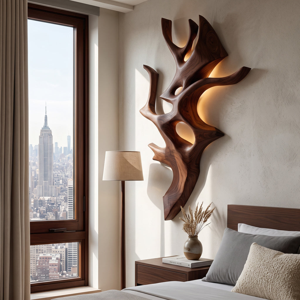 Architectural Wall Light With Integrated LED For Bedroom